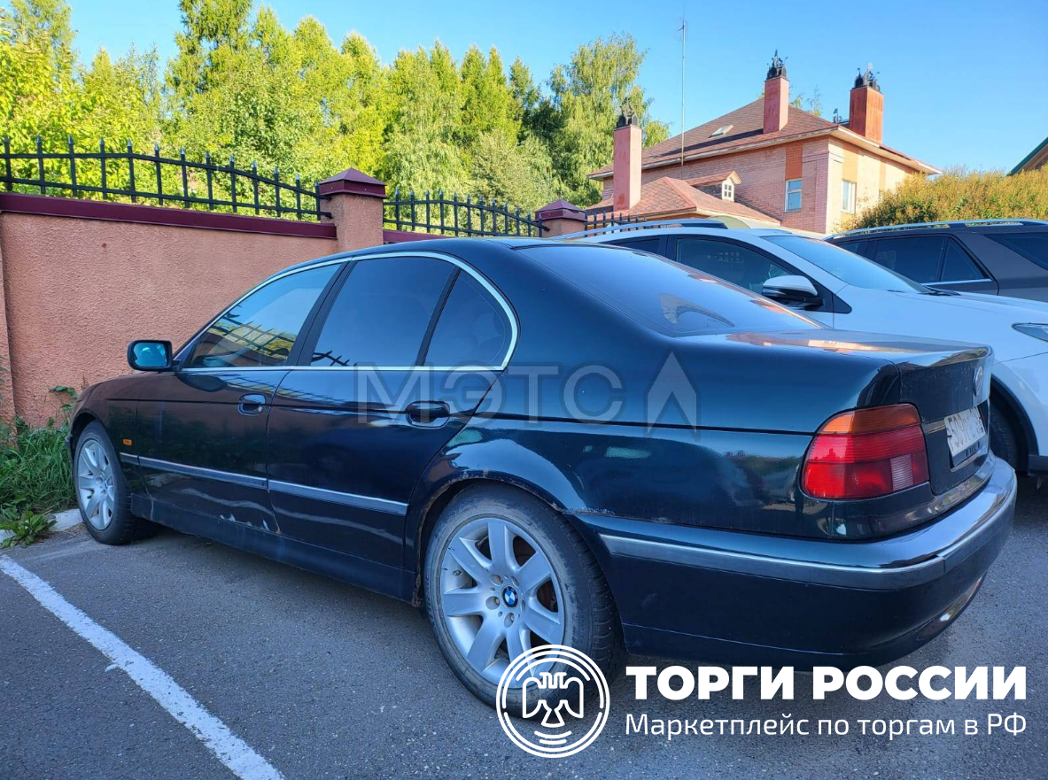 Легковой автомобиль, марка: БМВ 535, год изготовления: 1998, VIN:  WBADE21020BM84915, ПТС: 35 КУ 942532, г/н: Р509РЕ150. | Вологодская область  | Торги России